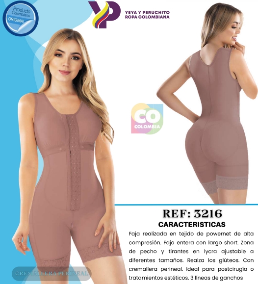 Faja Entera Short | Ref: 3216