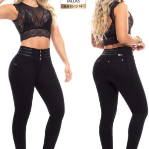 063 -P2326 Jean con Bolsillos Push Up Colombiano