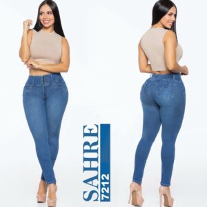 006 -7212 Jean con Bolsillos Push Up