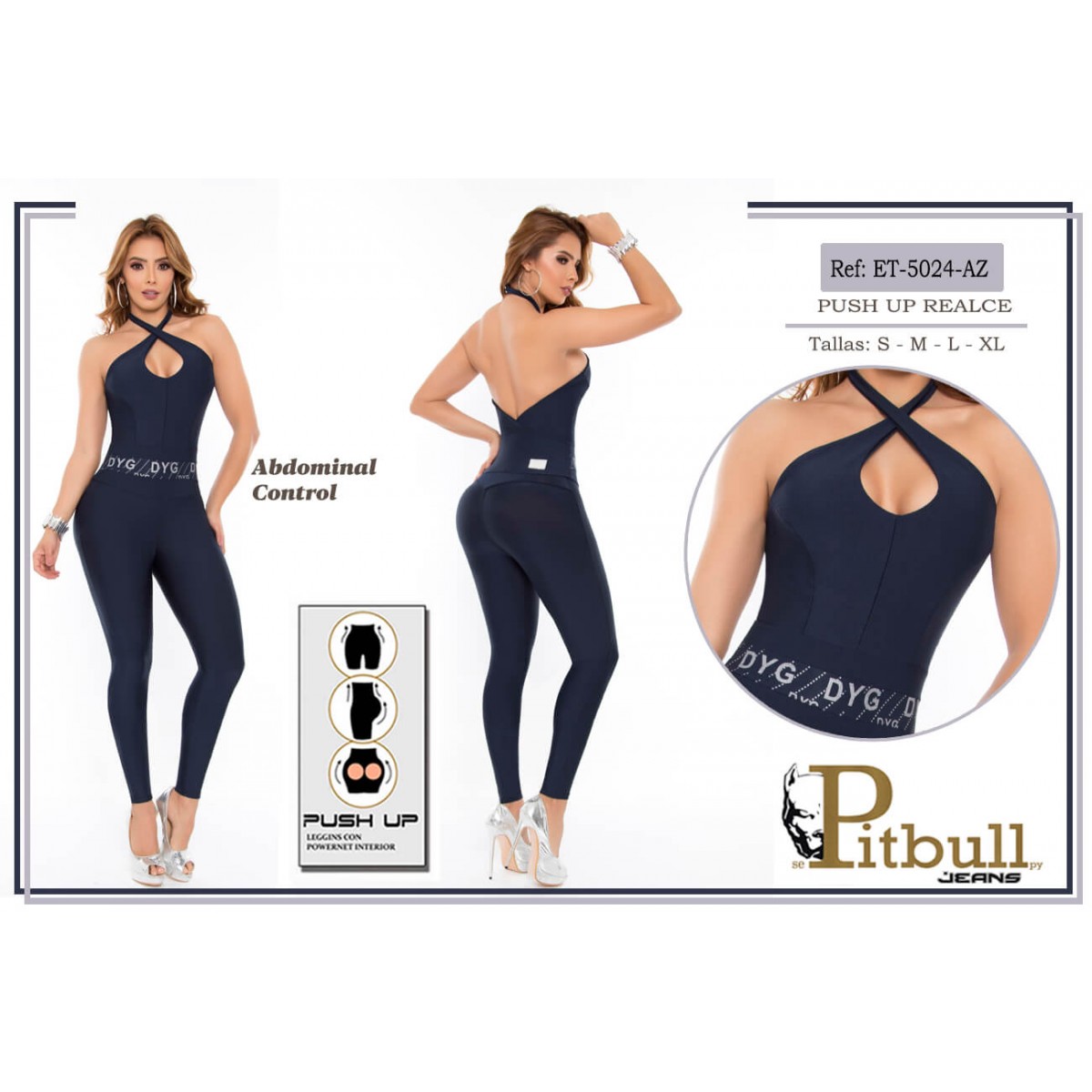 Enterizo en Lycra Reductor ET5024