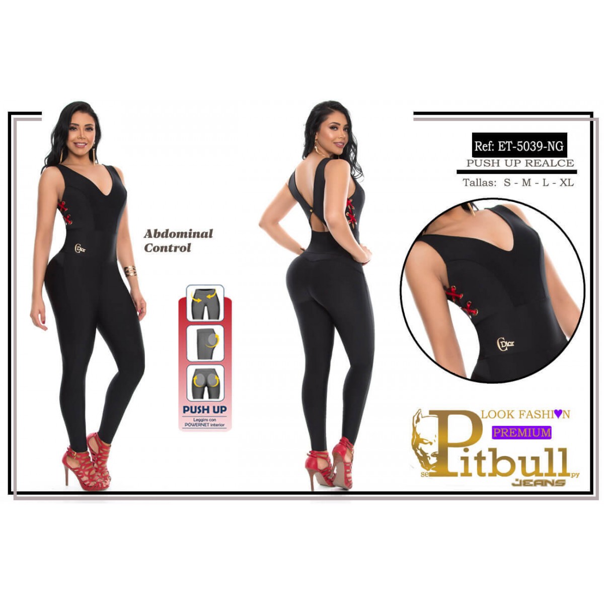 Enterizo Reductor Lycra con faja ET5039