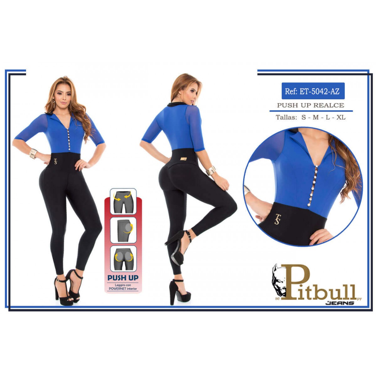 Enterizo Reductor Lycra con Faja ET5042